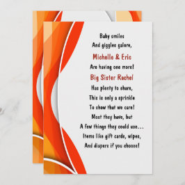 Einladung von Baby Sprinkle