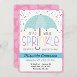 Einladung von Baby Sprinkle