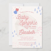 Einladung von Baby Sprinkle per Post (Vorderseite)