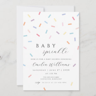 Einladung von Baby Sprinkle   Sprinke Baby Shower