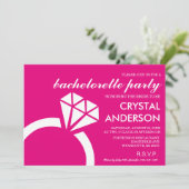 Einladung von Bachelorette | Hochzeiten (Stehend Vorderseite)