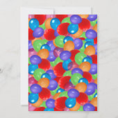 Einladung von Balloons (Rückseite)