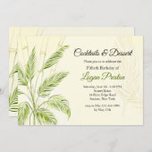 Einladung von Bambus (Vorne/Hinten)