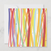 Einladung von Bar Mitzvah (Rückseite)