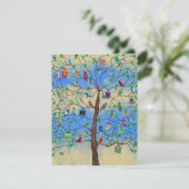 Einladung von Bar Mitzvah Hochzeitsbaum von Lebend (Stehend Vorderseite)