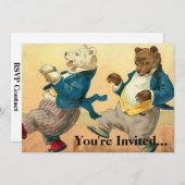 Einladung von Bären (Vorne/Hinten)