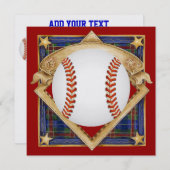 Einladung von Baseball - SRF (Vorne/Hinten)