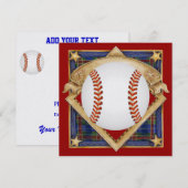 Einladung von Baseball - SRF (Vorne/Hinten)