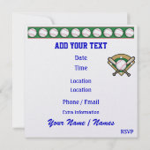 Einladung von Baseball - SRF (Rückseite)