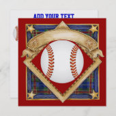 Einladung von Baseball - SRF (Vorne/Hinten)