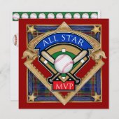 Einladung von Baseball - SRF (Vorne/Hinten)