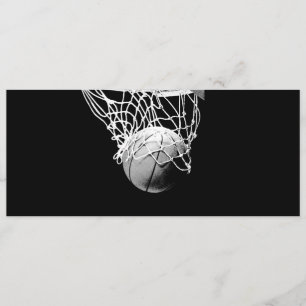 Einladung von Basketball - Sportveranstaltungen