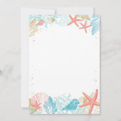 Einladung von Beach Birthday (Rückseite)