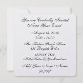 Einladung von Beach Seashell - SRF (Rückseite)