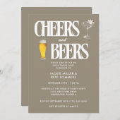 Einladung von Beers und Beers (Vorne/Hinten)