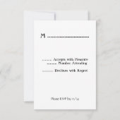 Einladung von benutzerdefinierten Top Hat Cat-UAWG (Rückseite)