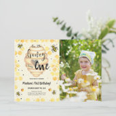 Einladung von bestellbarem Foto (Stehend Vorderseite)