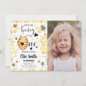 Einladung von Bienen Foto (Vorderseite)