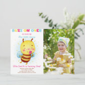 Einladung von Bienen Foto (Stehend Vorderseite)