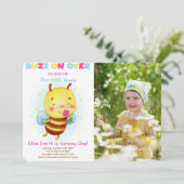 Einladung von Bienen Foto (Stehend Vorderseite)