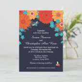 Einladung von Bienen und Blüten (Stehend Vorderseite)