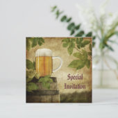 Einladung von Bier (Stehend Vorderseite)