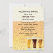 Einladung von Bierkäse (Vorderseite)