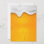 Einladung von Bierpong (Rückseite)