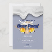 Einladung von Bierpong (Vorderseite)