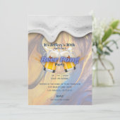 Einladung von Bierpong (Stehend Vorderseite)