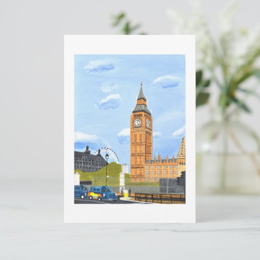 Einladung von Big Ben (Stehend Vorderseite)