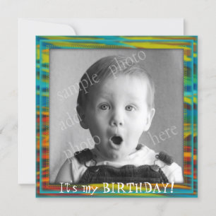 Einladung von Big Foto Little Boy zum Geburtstag