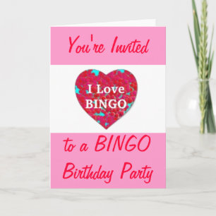 Einladung von Bingo Chips