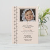 Einladung von Biscuit Foto (Stehend Vorderseite)