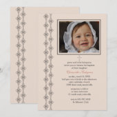 Einladung von Biscuit Foto (Vorne/Hinten)