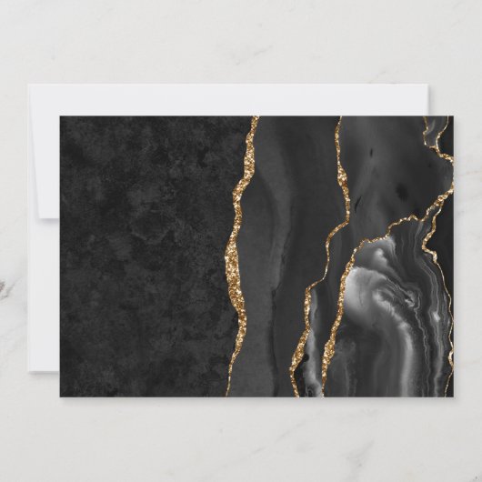 Einladung von Black & Gold Agate UAWG (Rückseite)