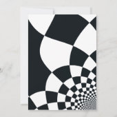 Einladung von Black Karos Graduation Party (Rückseite)