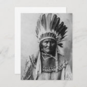 Einladung von Black & White Geronimo (Vorne/Hinten)