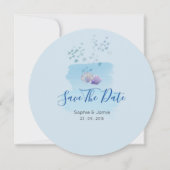 Einladung von Blauwal (Rückseite)