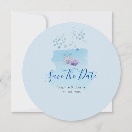 Einladung von Blauwal (Rückseite)