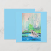 Einladung von Blue Heron (Vorne/Hinten)