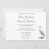 Einladung von Blue Heron (Vorderseite)