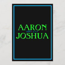 Einladung von Blue Neon