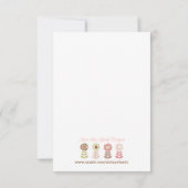 Einladung von Blue Princess 16 . Geburtstag (Rückseite)