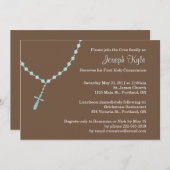 Einladung von Blue Rosary (Vorne/Hinten)