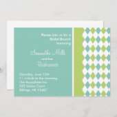 Einladung von Blue und Green Diamond (Vorne/Hinten)