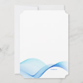 Einladung von Blue Waves (Rückseite)