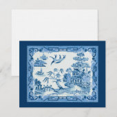 Einladung von Blue Willow (Vorne/Hinten)