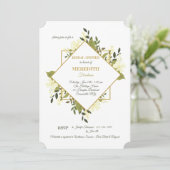 Einladung von Blumenausdrücken (Stehend Vorderseite)