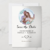 Einladung von Blumenblättern im benutzerdefinierte (Vorderseite)